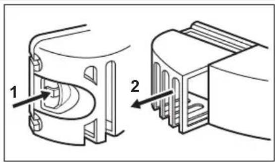 Juno Electrolux JRG90181 - Replacing the lamp - 1