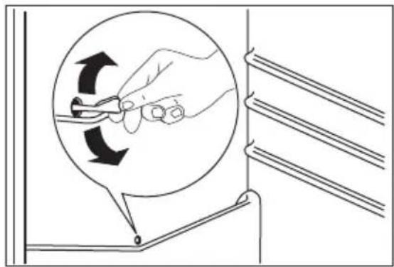 Juno Electrolux JRG90181 - Defrosting of the refrigerator - 1