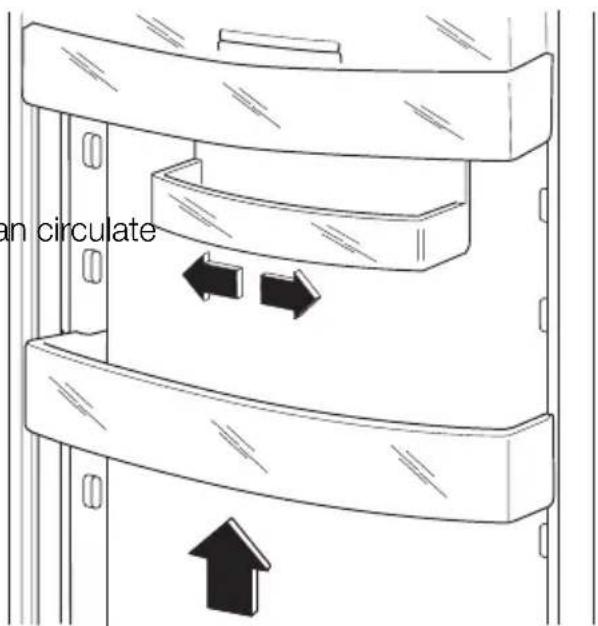 Juno Electrolux JRG90126 - MOVABLE SHELVES - 2