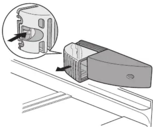 Juno Electrolux JRG90126 - AUSTAUSCHEN DER LAMPE FÜR DIE INNENBELEUCHTUNG - 1