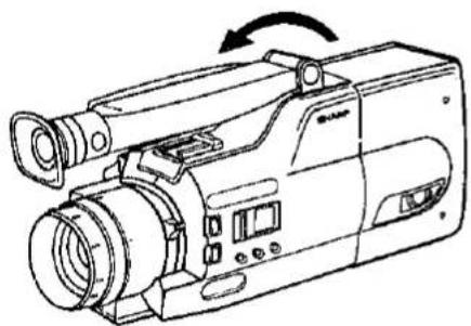 SHARP VL-C690S - EINSTELLUNG DER SUCHERPOSITION - 2