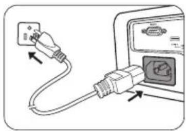 BENQ TH680 - Starting up the projector - 2