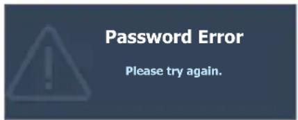 BENQ TH680 - If you forget the password - 1