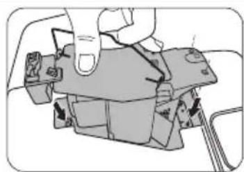 BENQ TH680 - Replacing the lamp - 8