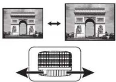 BENQ TH680 - Fine-tuning the image size and clarity - 1