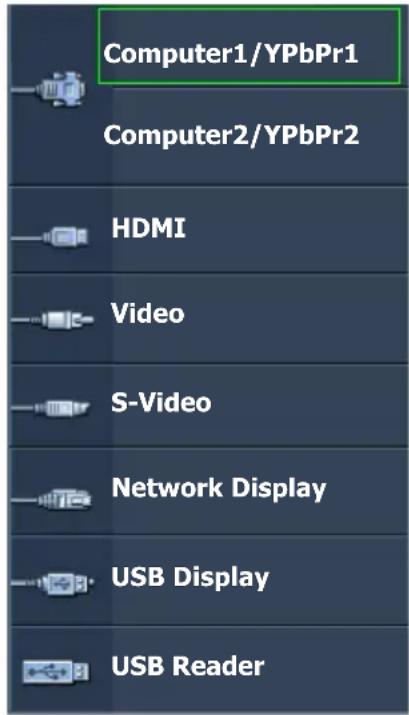 BENQ TH680 - Switching input signal - 2