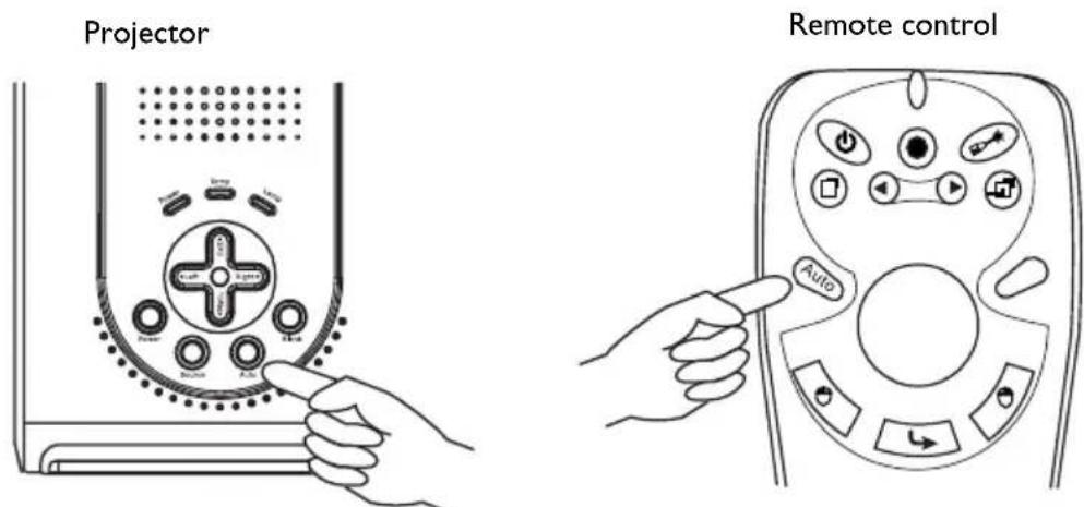 BENQ PB7220 - Auto Adjustment - 1