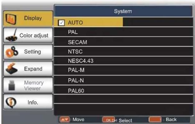 EIKI LC-XBS500 - PAL/SECAM/NTSC/NTSC4.43/PAL-M/PAL-N/PAL60 - 1