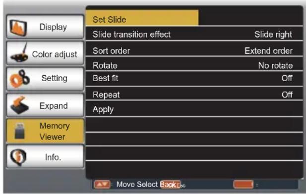 EIKI LC-XBS500 - Sort Order - 1
