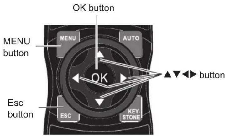 EIKI LC-XBS500 - How to operate the screen menu - 2