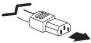 EIKI LC-XBS500 - Connecting the AC power cord - 3