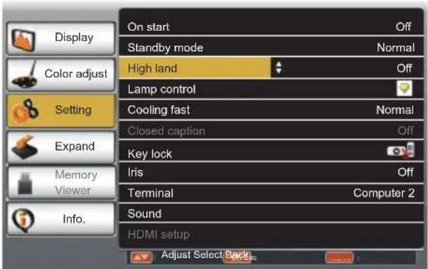EIKI LC-XBS500 - High land - 1