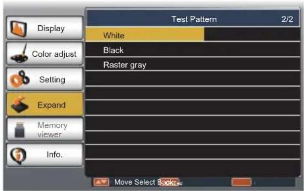 EIKI LC-XBS500 - Test Pattern - 2