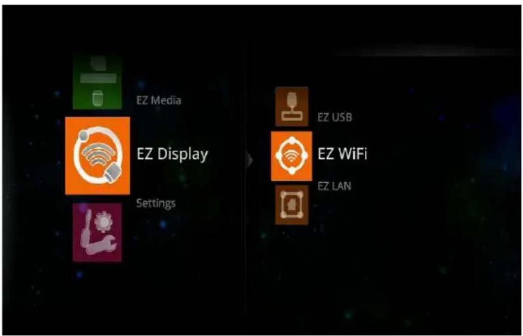 EIKI LC-WNB3000N - EZ Display Function: Layout & Behavior - 5