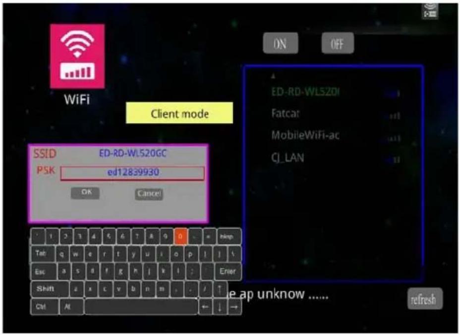 EIKI LC-WNB3000N - Client mode : - 3
