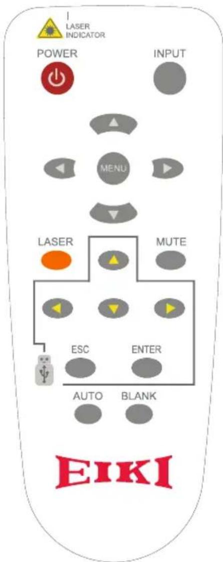 EIKI LC-WNB3000N - Quick Key - 3