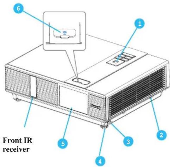 EIKI LC-WNB3000N - Projector - 1
