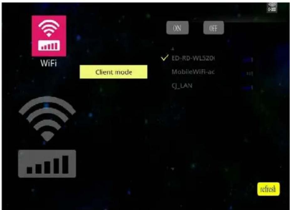 EIKI LC-WNB3000N - Client mode : - 6