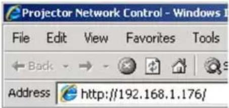 EIKI LC-WNB3000N - Browser Control - 1