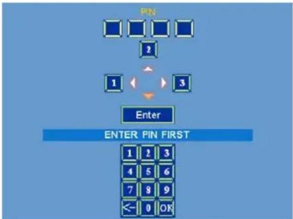 EIKI LC-WNB3000N - PIN Key In Operation - 1