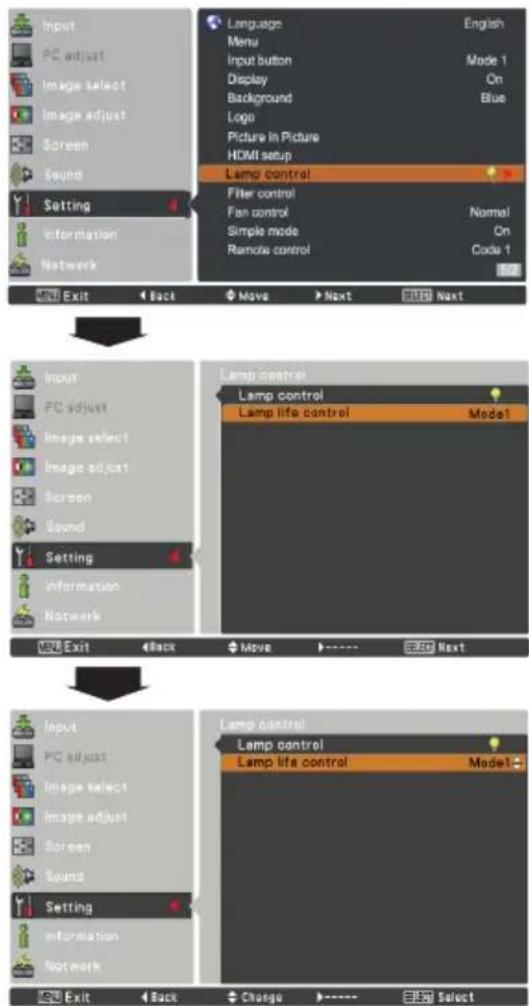 EIKI LC-WUL100A - Lamp replacement icon - 2