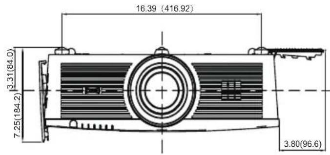 EIKI LC-WUL100A - Dimensions - 1