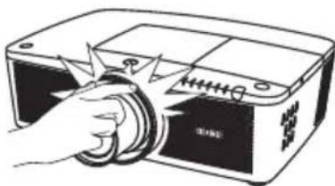 EIKI LC-WUL100A - CAUTION - 2