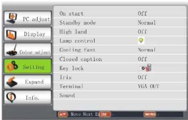 EIKI LC-WNS3200 - Off.....Disabled. - 2
