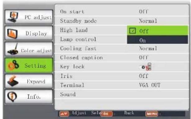 EIKI LC-WNS3200 - High land - 1