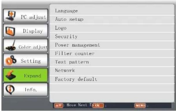 EIKI LC-WNS3200 - Auto setup - 1