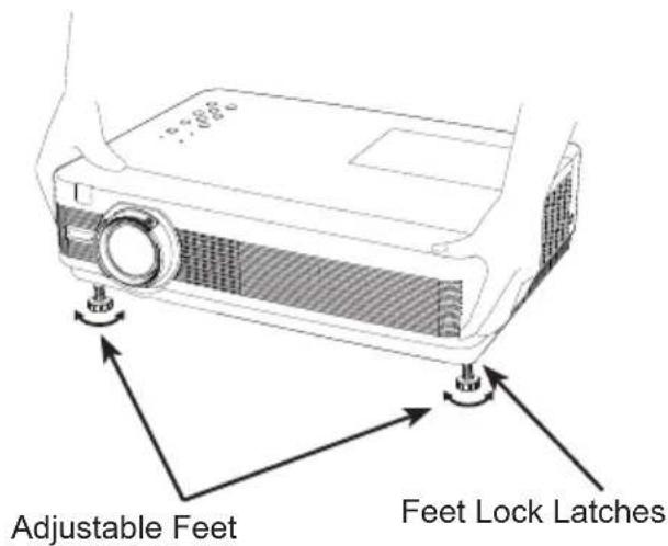 EIKI LC-WB200 - Adjustable Feet - 1
