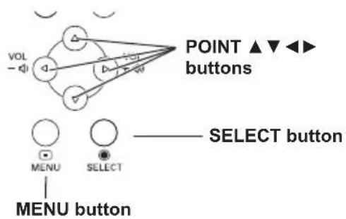 EIKI LC-WB200 - How to Operate the On-Screen Menu - 1