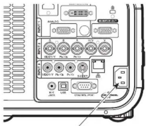 EIKI LC-HDT700 - CAUTION - 1