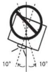 EIKI LC-HDT700 - Positioning Precautions - 4