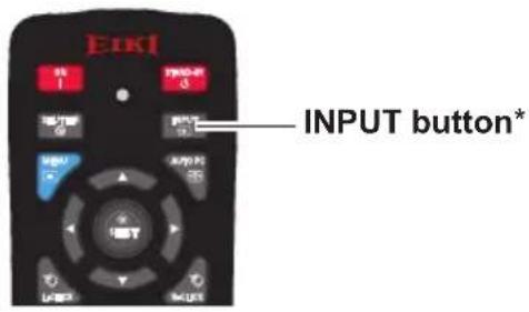 EIKI LC-HDT700 - Side Control/Remote Control Operation - 2