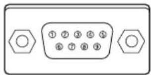 EIKI LC-HDT700 - CONTROL PORT CONNECTOR (D-sub 9 pin) - 1