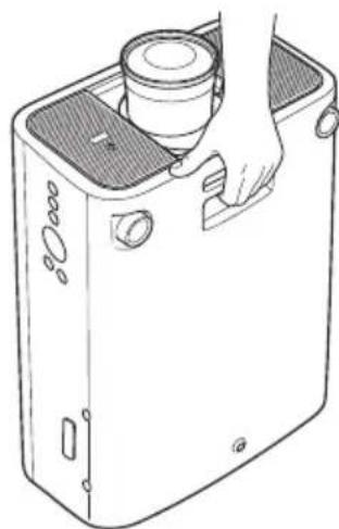 EIKI LC-HDT700 - CAUTION IN CARRYING OR TRANSPORTING THE PROJECTOR - 1