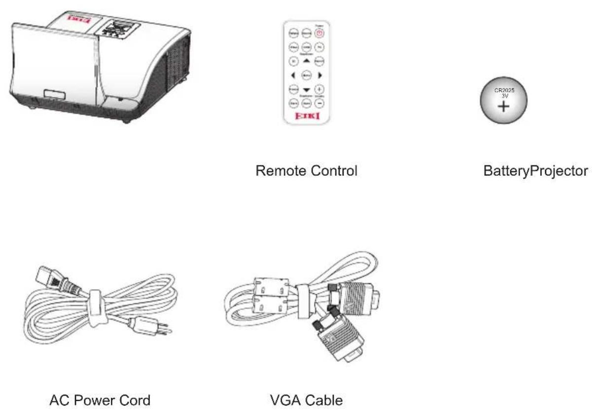 EIKI EIP-WSS3100 - Package Overview - 1