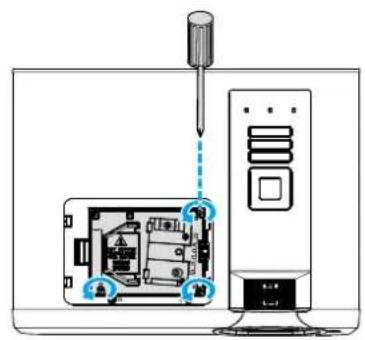 EIKI EIP-W4600 - IF A LAMP EXPLODES - 3
