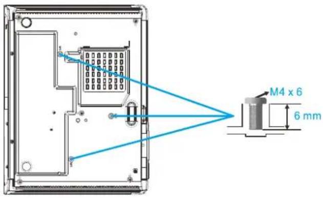 EIKI EIP-U4700 - Caution in ceiling installation the projector - 1