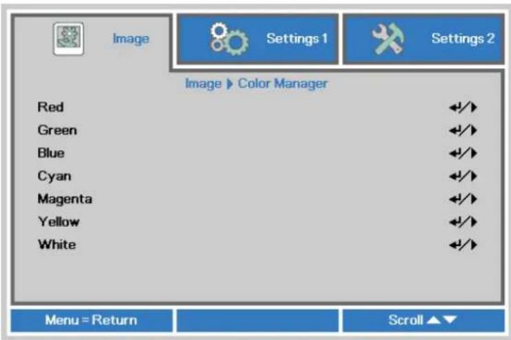 EIKI EIP-U4700 - Color Manager - 1