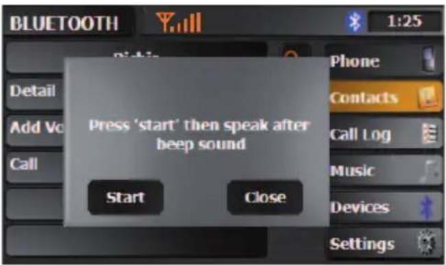 ZENEC ZE-NC4110 (Hyundai Santa Fe) - ENTER A VOICE TAG - 2