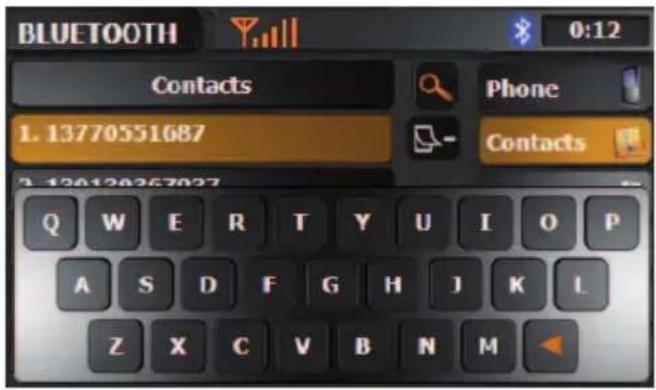 ZENEC ZE-NC4110 (Hyundai Santa Fe) - TELEFONBUCH - 1