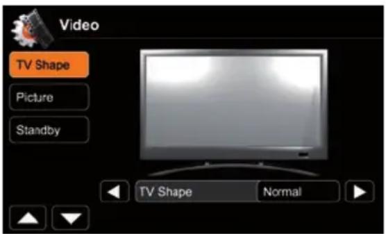 ZENEC ZE-NC3152 (Audi) - SYSTEM SETUP: VIDEO - 1