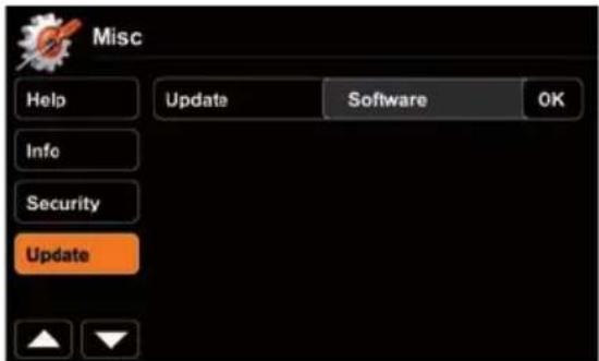 Misc Help Update Software OK Info Security Update