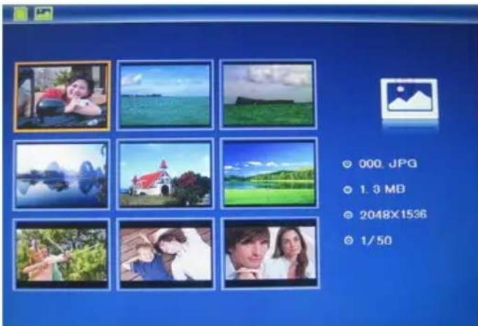 Irradio DPF-7002HR - Visualizzazione di foto - 1
