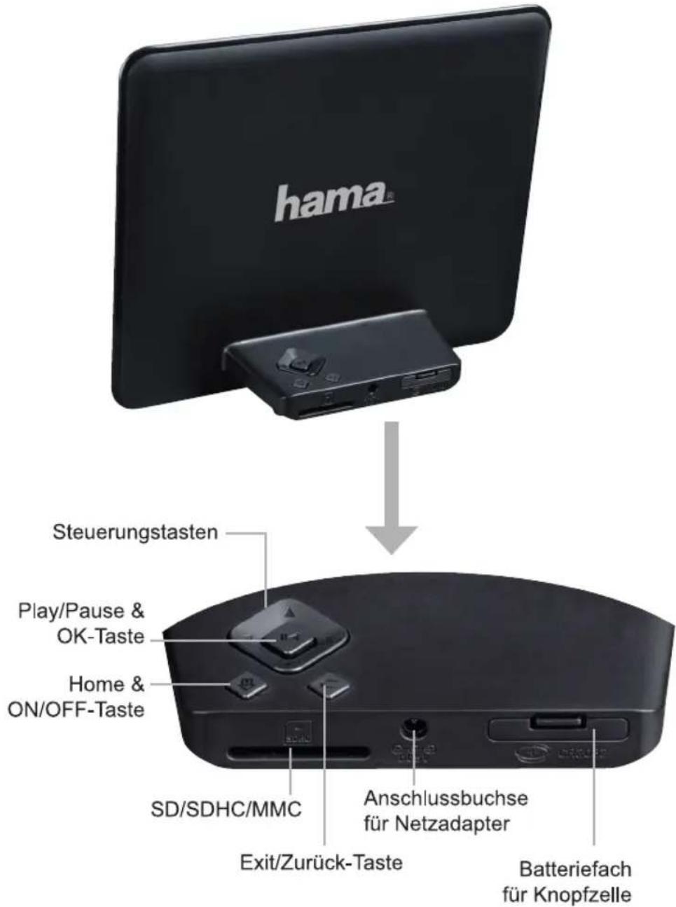 HAMA Ultra-Slim 00095264 - D Aufbau und Funktion - 1