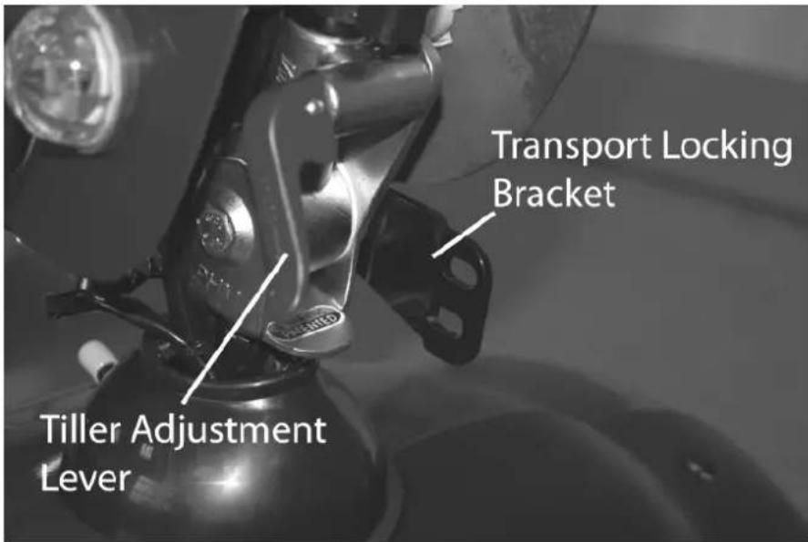 Shoprider Valencia - Tiller Angle Adjustment - 1