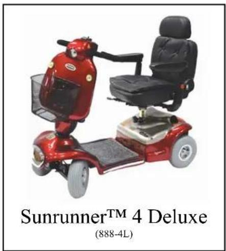 Shoprider Sunrunner 3 Deluxe - 3