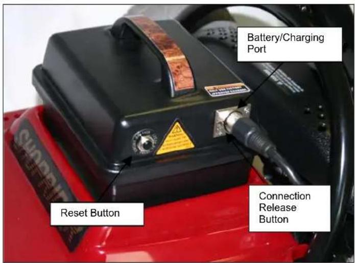 Shoprider Echo 3 - Scooter serial number (Fig. 7) - 1